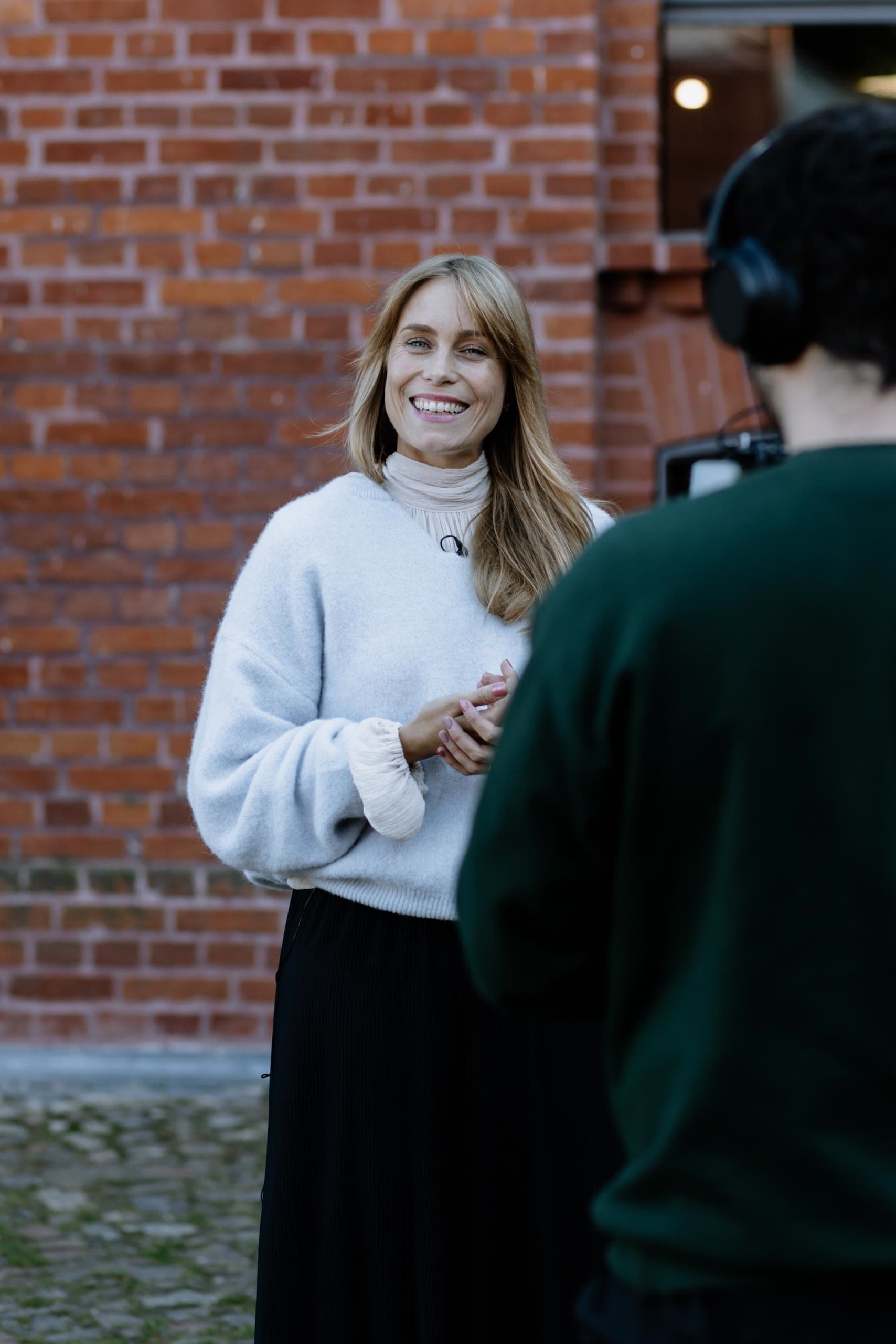Jeannette Witte im Interview in Berlin